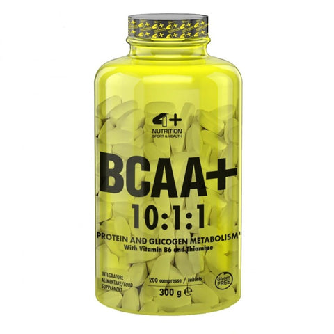 BCAA+ 10:1:1 200 Tablets - 4+ Nutrition