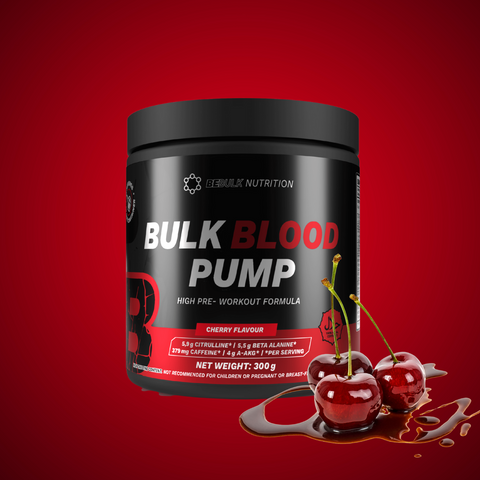 Bulk Blood Pump - High Pre-Workout - 300g - BeBulk Nutrition