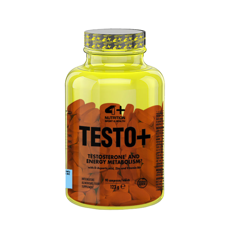 TESTO+ 90 Tablets - 4+ Nutrition