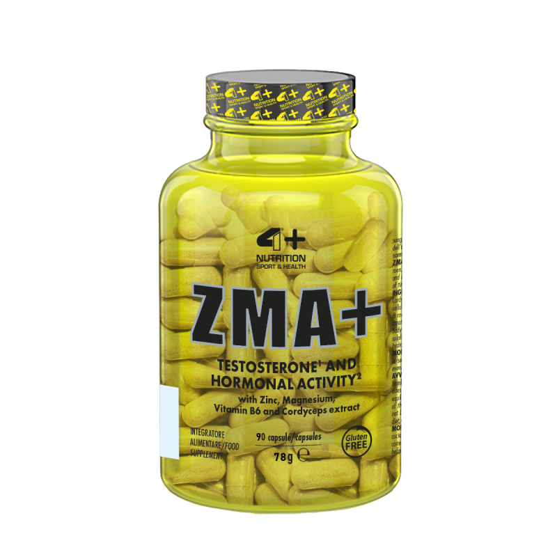 ZMA+ 90 capsules - 4+ Nutrition