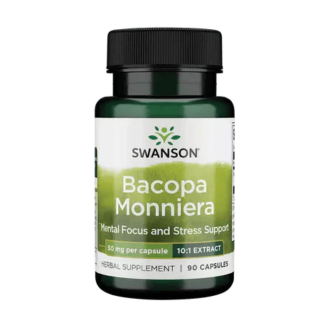 Bacopa monniera 50mg - Vegan - 90 Capsules - OstroVit