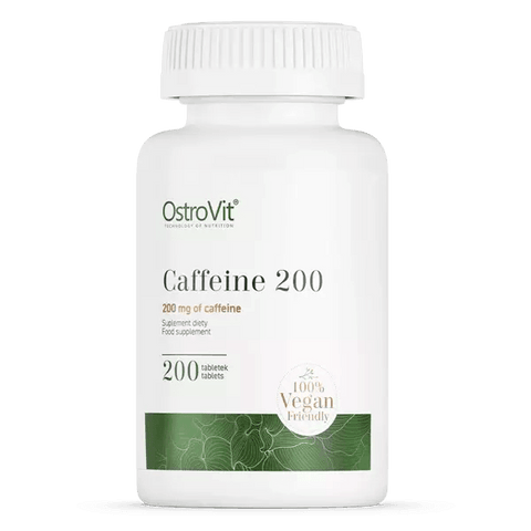 Caffeine 200mg - 200 Tablets - OstroVit