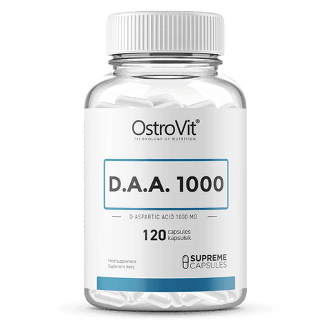D.A.A D-asparaginezuur - 120 Capsules - Ostrovit