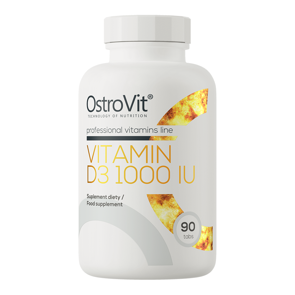 OstroVit Vitamin D3 1000 IU 90 tablets