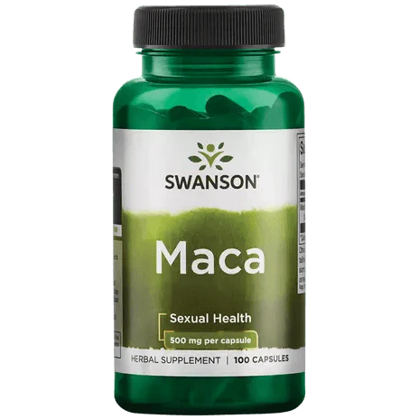 Maca 500mg - Vegan - 60 Capsules - Swanson