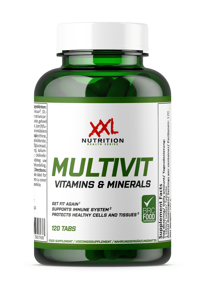 Multivit 120 Tablets XXL Nutrition BulkLab Nutrition Multivit 120 Tablets XXL Nutrition BulkLab Nutrition