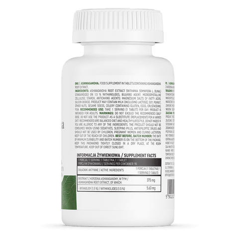 OstroVit Ashwagandha 200 tabletten