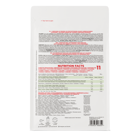 OstroVit Veganistische Maaltijdshake 1000 g