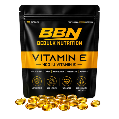 Vitamin E 400 IU – Softgels – BeBulk Nutrition