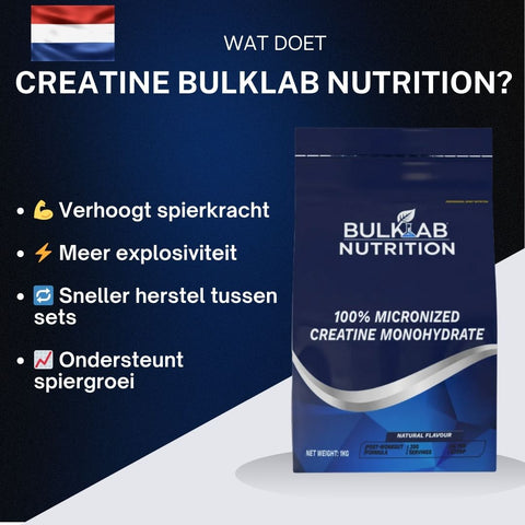 100 % mikronisiertes Kreatin-Monohydrat – BulkLab Nutrition