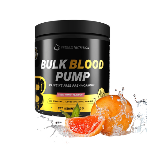 Bulk Blood Pump - Hoher Pre-Workout-Gehalt - 300 g - BeBulk Nutrition