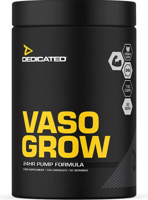 Supplementen - Vaso Grow - 125 Capsules - Dedicated Nutrition -