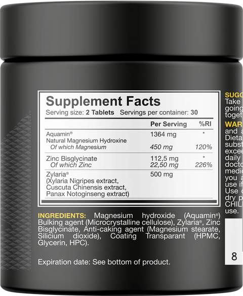 Dedicated Nutrition ZM-z - 60 tabs