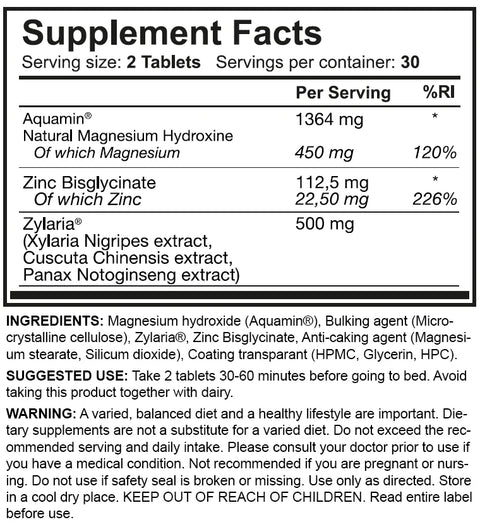 Dedicated Nutrition ZM-z - 60 tabs