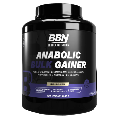 Anabolic Bulk Gainer 4000 g - BeBulk Nutrition