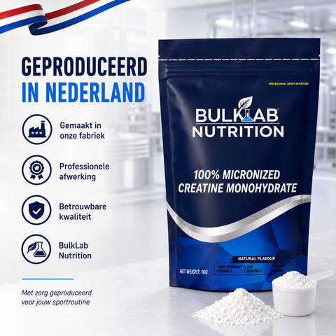 100% Creatine Monohydrate Micronized - BulkLab Nutrition
