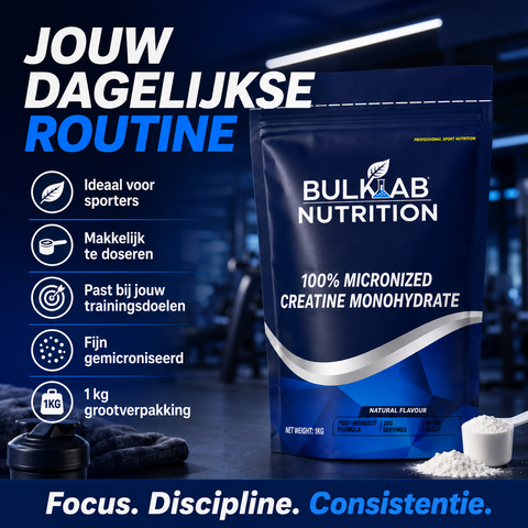 100% Creatine Monohydrate Micronized - BulkLab Nutrition
