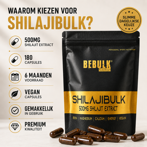 ShilajiBulk - Shilajit - Vegan - BeBulk Nutrition