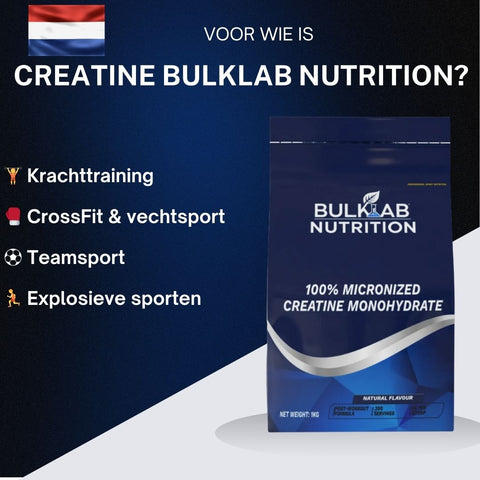 100 % mikronisiertes Kreatin-Monohydrat – BulkLab Nutrition