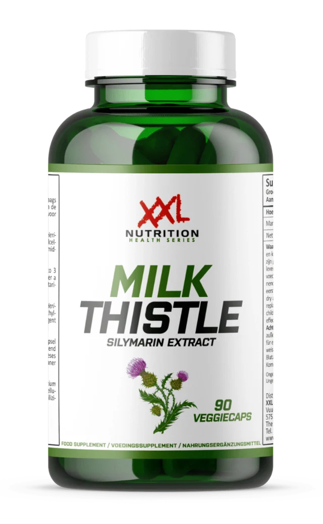 Milk Thistle - 500mg - 90 veggiecaps - XXL Nutrition