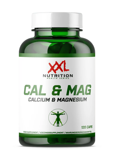 Calcium & Magnesium - 120 Capsules - XXL Nutrition