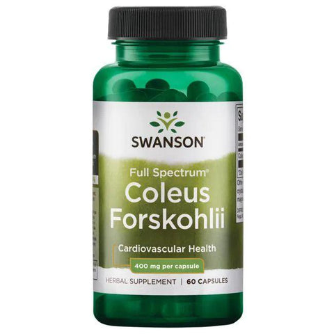 Coleus Forskohlii - 400mg - 60 capsules - Swanson