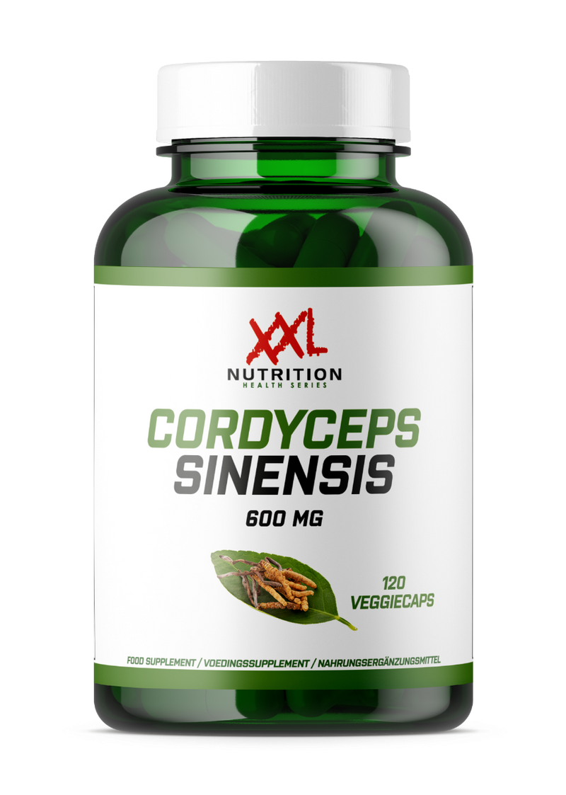 Cordyceps Sinensis 600mg - 120 Capsules - XXL Nutrition