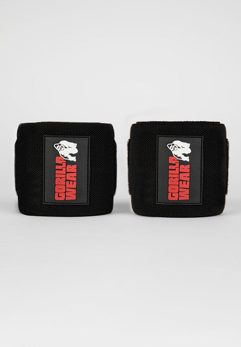 Elbow Wraps - Black - Gorilla Wear