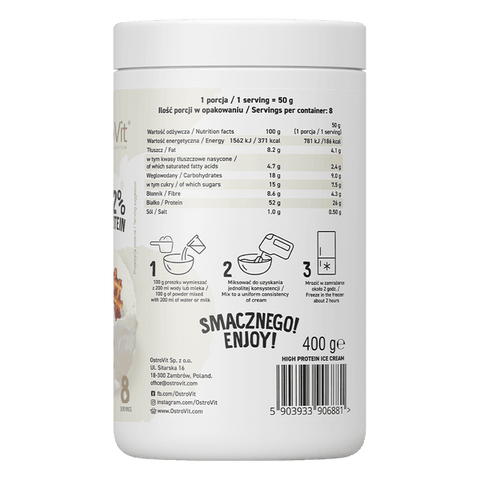 High Protein Ice Cream 400g - OstroVit