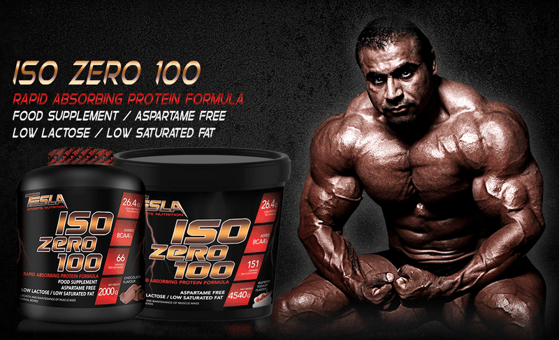 Iso Zero 100 - 2000g - Tesla Nutrition