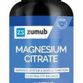 Magnesium Citrate - 60 Capsules - Zumub