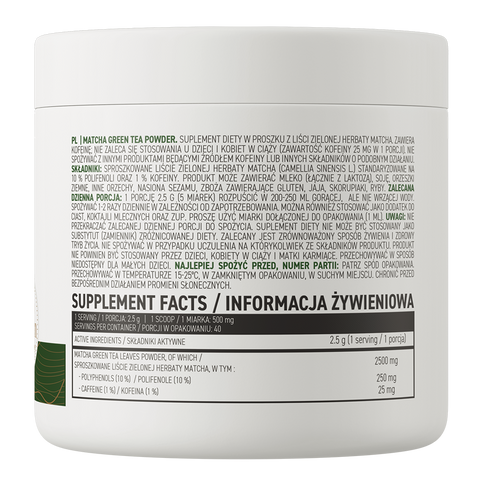 Matcha Groene Thee Poeder - 100 g - Vegan - OstroVit