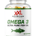 Omega 3 Ultra Pure - 100 Softgels - XXL Nutrition