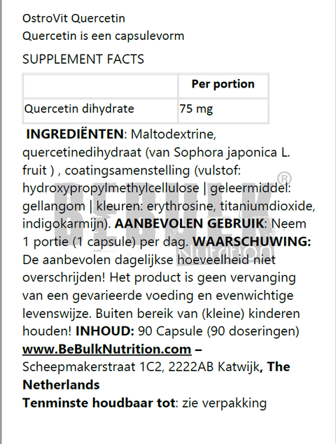 OstroVit Quercetine VEGE 90 Capsules