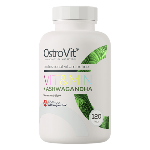 OstroVit VIT&MIN + Ashwagandha KSM 120 tablets