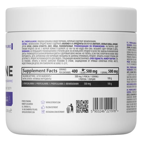 Phenylalanine Powder 200g OstroVit
