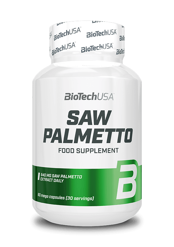 Saw Palmetto 640mg - 60 Capsules - BiotechUSA