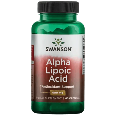 Ultra Alpha Lipoic Acid 600mg - ALA- 60 Capsules - Swanson