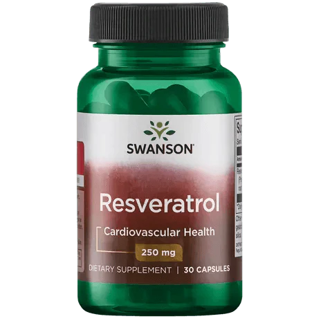 Ultra Resveratrol 250mg - Vegan - 30 Capsules - Swanson