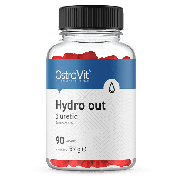 12 x Hydro Out Diuretic - 90 Capsules - OstroVit