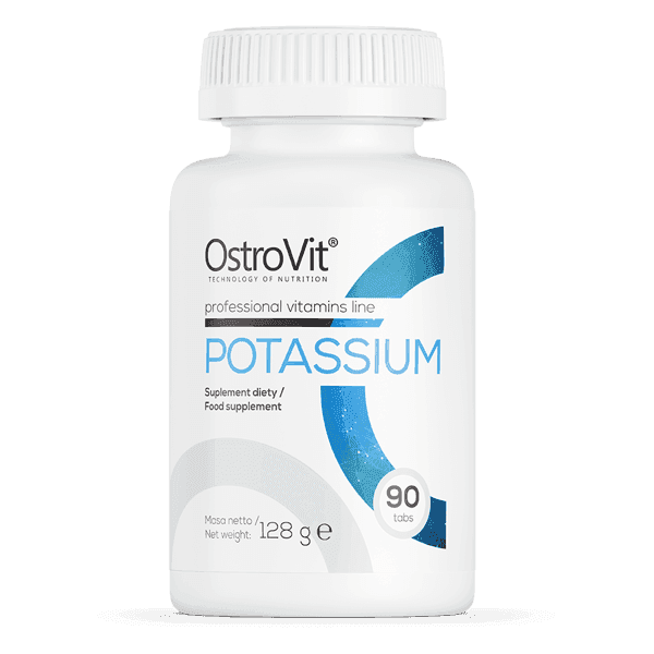 12 x Kalium Potassium 350mg - 90 Tablets - OstroVit