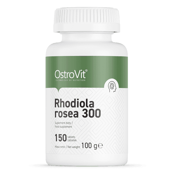 12 x Rhodiola Rosea 300mg 150 Tablets OstroVit
