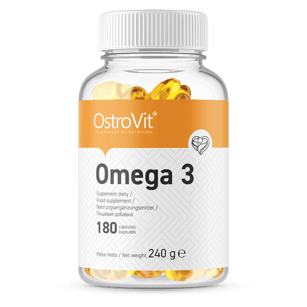 20 x Omega 3 - 1000mg - 180 Softgels - OstroVit