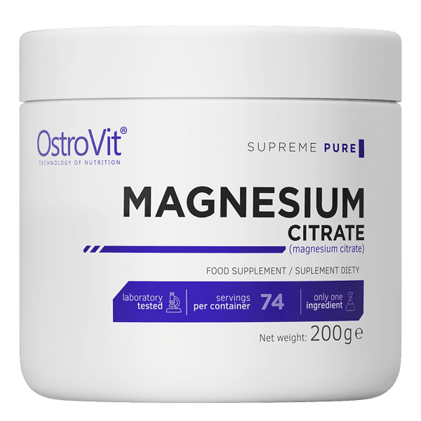 24 x OstroVit Magnesiumcitraat 200 g
