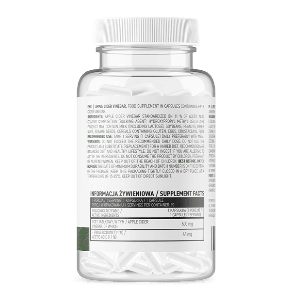 Appelciderazijn 90 Capsules - Vegan - Ostrovit