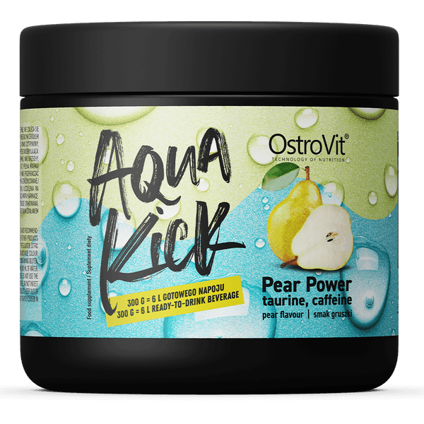 Aqua Kick Pear Power - Caffeine + Taurine - 300g - OstroVit