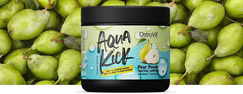 Aqua Kick Pear Power - Caffeine + Taurine - 300g - OstroVit