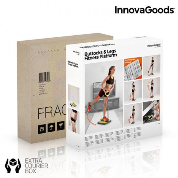 Buttocks & Legs - Fitnessplatform voor Bil- en Beenspieren met Oefeningengids - InnovaGoods