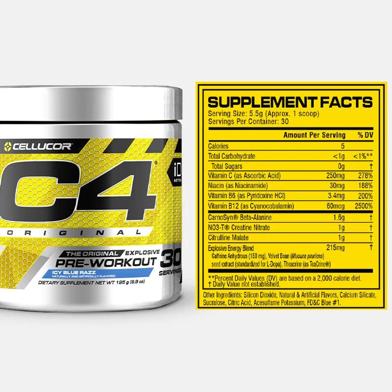 C4 Pre Workout - Cellucor