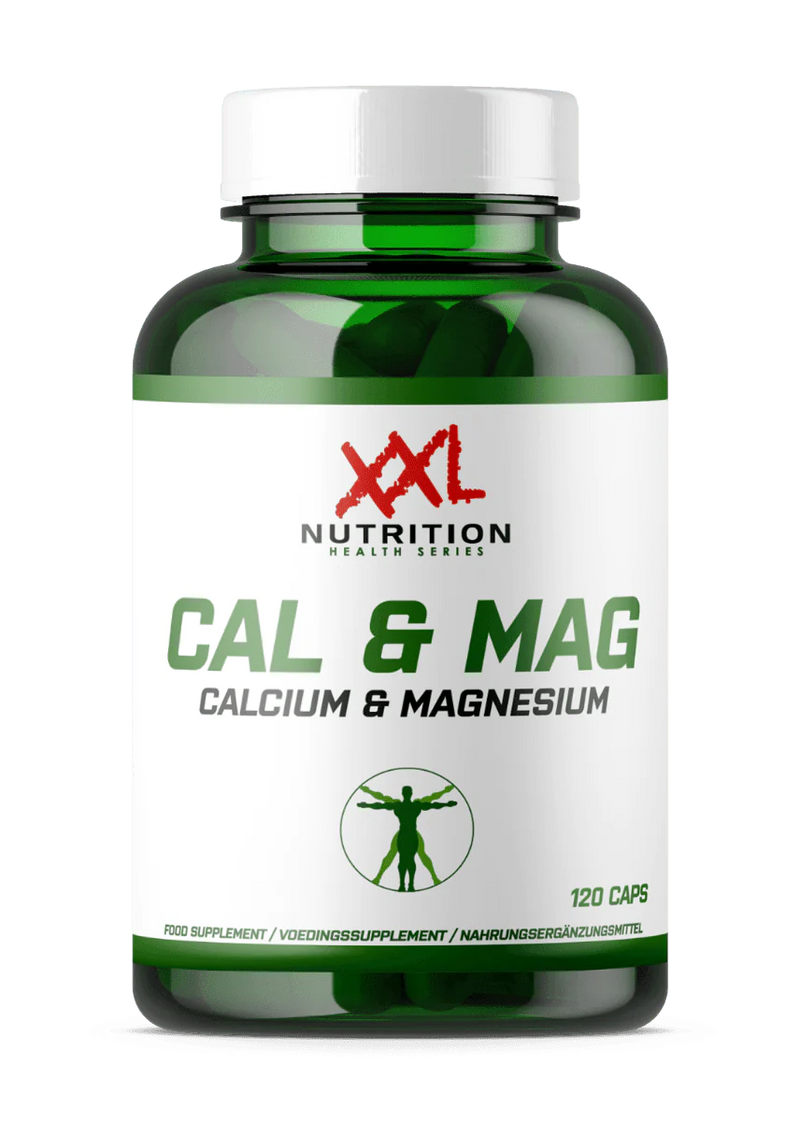 Calcium & Magnesium - 120 Capsules - XXL Nutrition